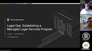 GLS Legal Ops Webinar: Establishing a Managed Services Program