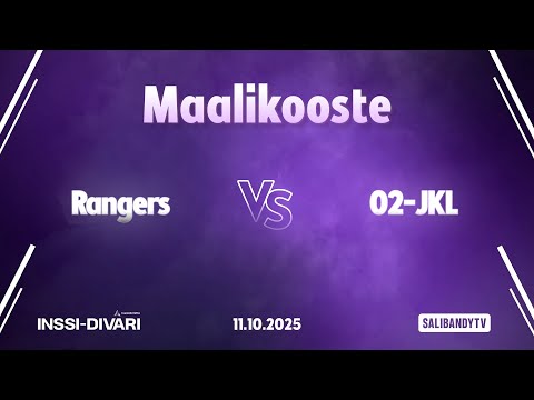 Maalikooste: Rangers - O2-JKL (Inssi-Divari M)