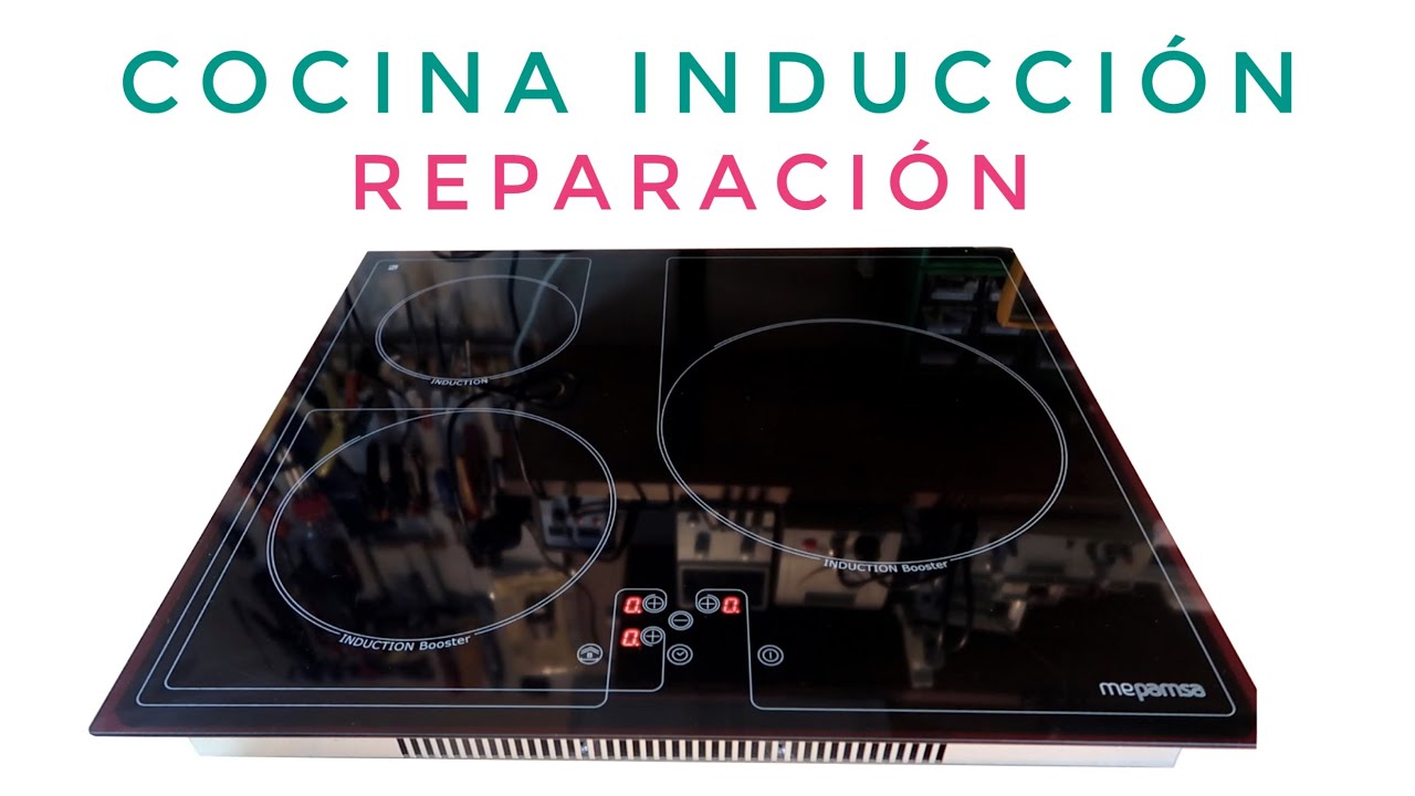 ¡¡SE HA VUELTO LOCA!!.- Reparación cocina de inducción. Cambio de condensadores.