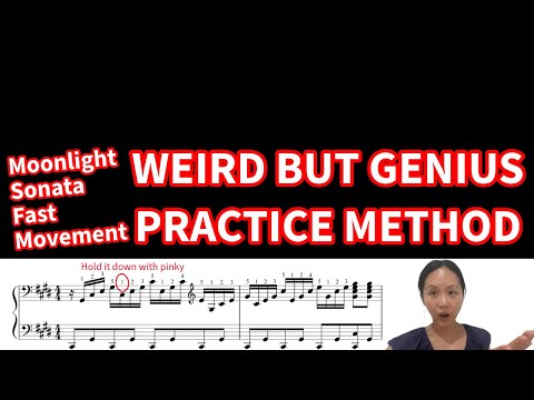 Insanely effective way to practice Moonlight Sonata 3rd Movement!