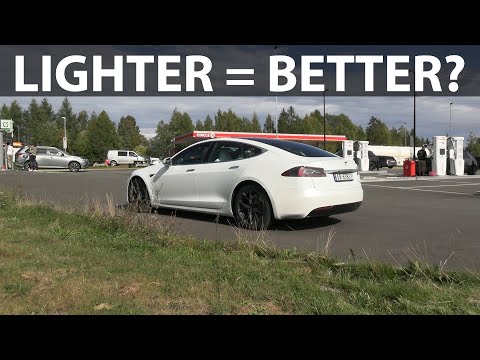  Tesla Model S 2020 Raven Long Range range test video