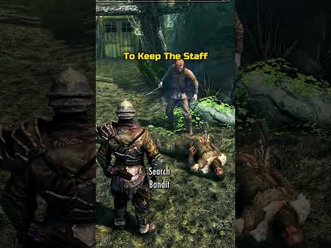 This Staff🔥in Skyrim AE #gaming #skyrim #rpg #shorts