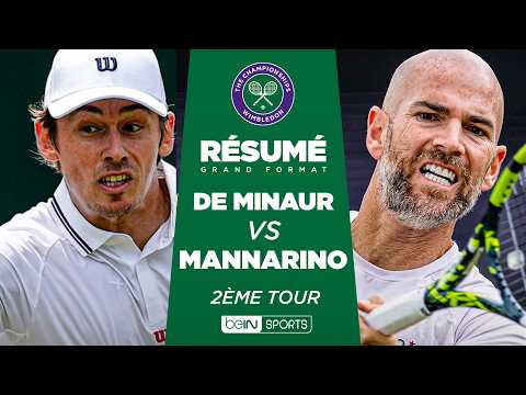 WIMBLEDON : Alex DE MINAUR vs Adrian MANNARINO | 2ème tour