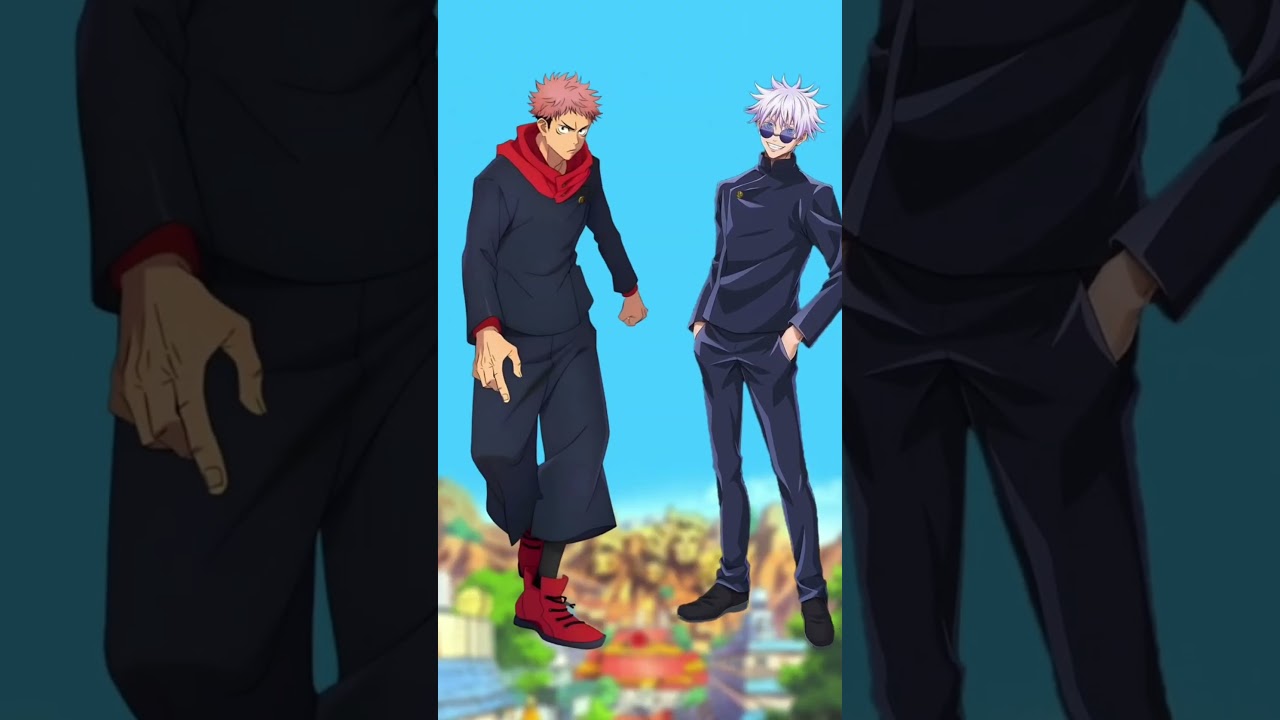 Yuji vs Gojo – ALL FORMS ⚔️🔥