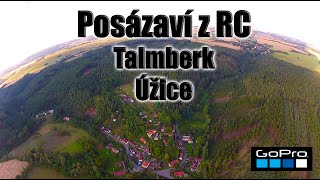 preview picture of video 'Talmberk letecky | výhled na Úžice, Sázavu, Rataje n. S. | GOPRO | FPV CZ'