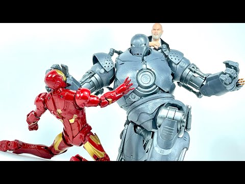 Marvel Legends Infinity Saga Obadiah Stane & Iron Monger 2-Pack Chefatron Review