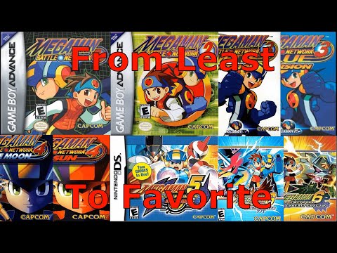 Ranking the Mega Man Battle Network Games