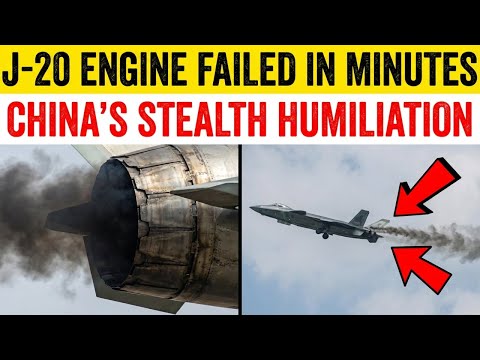 J-20 "Mighty Dragon" HUMILIATED by Black Smoke at Zhuhai Airshow