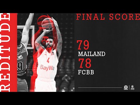 Bayern Highlights | AX Armani Exchange Milan vs. FC Bayern Basketball 79:78 | EuroLeague Playoffs