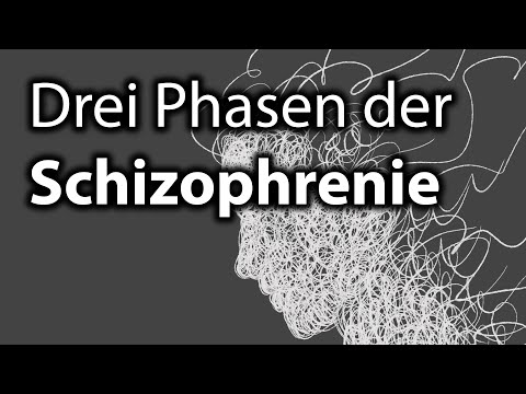 Three phases of schizophrenia (disease progression)