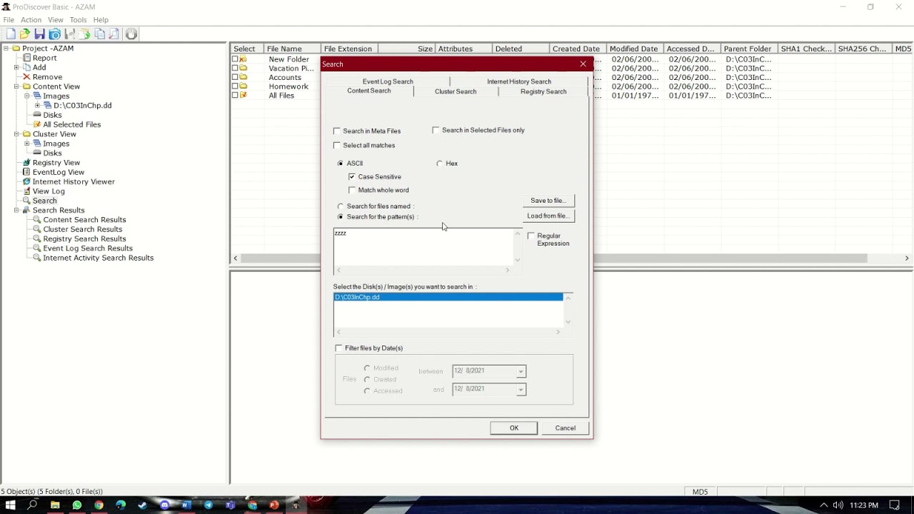DFS 40153 COMPUTER FORENSICS PRACTICAL TASK 2
