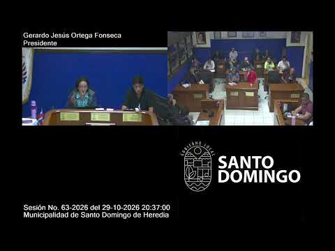 Concejo Municipal, Sesión Extraordinaria 63-2026