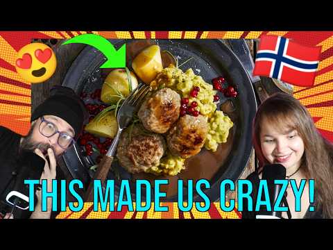 3rd WORLD PEOPLE REACT: EATING NORWEGIAN FOOD FOR 24 HOURS | NORWAY REACTION