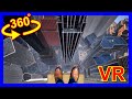 VR 360 FEAR OF HEIGHTS In Matrix City 01 4K　高所恐怖症