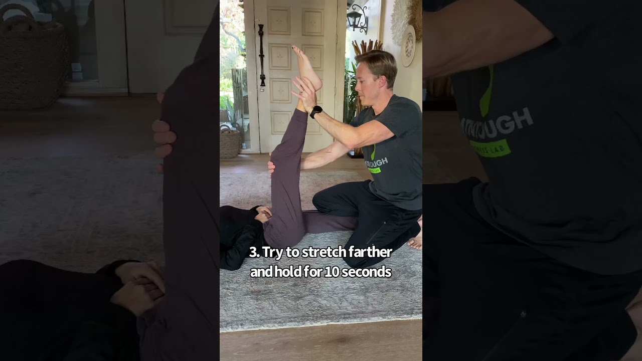 Partner Hamstring Stretch