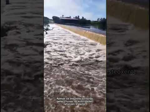 IMPRESSIONANTE! Rio Paraú em GRANDE CHEIA no Sertão do RN após fortes chuvas! #chuvas #rn #nordeste