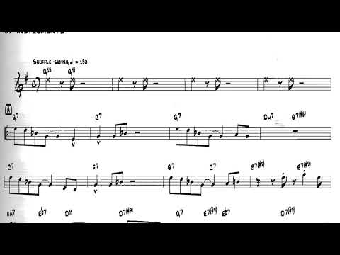 X. BLUES FOR DAYS- Bob Mintzer: 14 Blues & Funk Etudes - For Bb