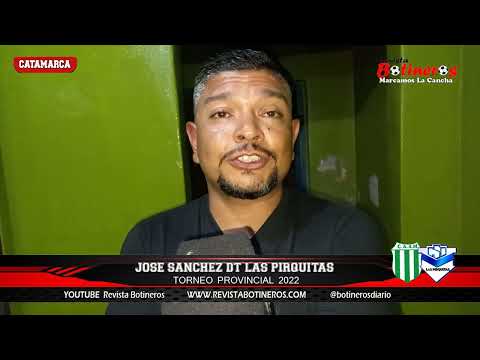 TORNEO PROVINCIAL: JOSÉ SANCHEZ DT LAS PIRQUITAS