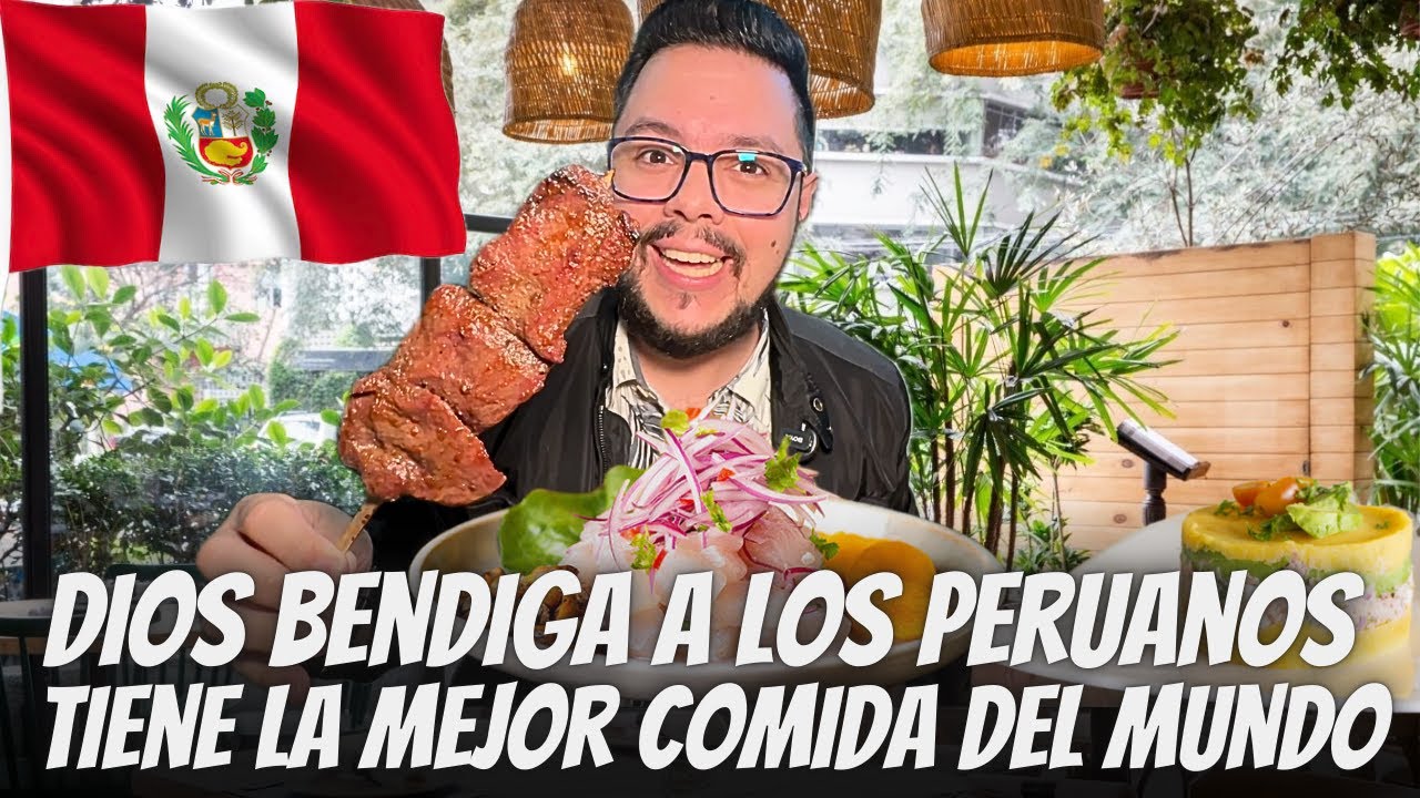 COMIDA PERUANA es la mejor de AMERICA? mi HONESTA OPINION fui a LIMA a comer lo MEJOR del MUNDO 🤯 🇵🇪