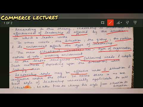 leadership characteristics of leadership business organisation and management b com bba