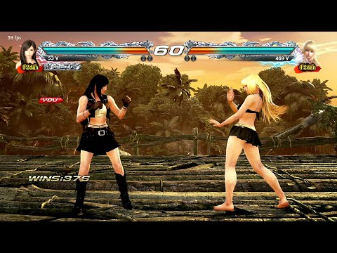 L7 122_3 Tifa Josie vs Lili Rochefort Ryona - Tekken 7 5.00 ( Uchiha x24 ) Gameplay PC RX 570 8G