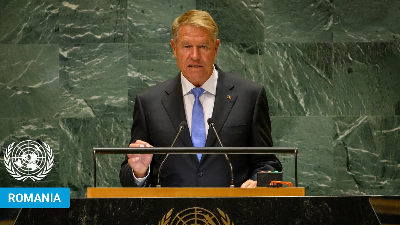 🇷🇴 Romania - President Addresses United Nations General Debate, 79th Session | #UNGA