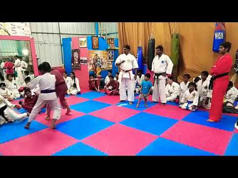 KARATE-male kumite (1 on 3)|| Explosive KARATE-SHOTOKAN