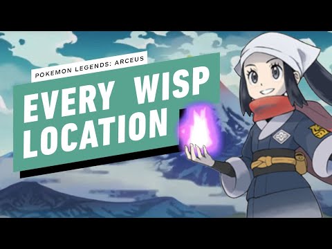Pokemon Legends: Arceus - Every Wisp Location