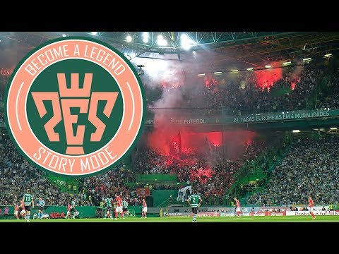 PES 2018 - Become a Legend Story Mode - S2EP2 - The Lisbon Derby