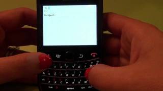 BlackBerry First Steps: Sending an email