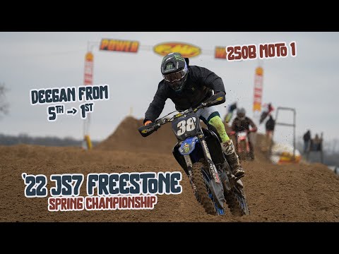 Deegan from 5th to 1st in 250B Moto 1 at Freestone MX