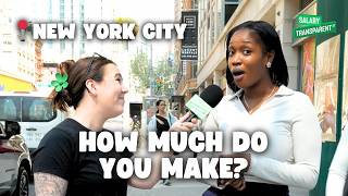 Asking People in NYC How Much They Make Salary Transparent Street