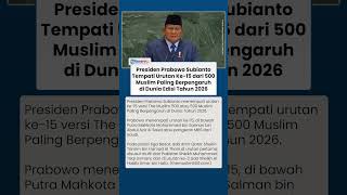 Download lagu Presiden Prabowo Menempati Urutan Ke-15 Versi The Muslim 500 Paling Berpengaruh di Dunia Tahun 2026 mp3 Download lagu Presiden Prabowo Menempati Urutan Ke-15 Versi The Muslim 500 Paling Berpengaruh di Dunia Tahun 2026 mp3