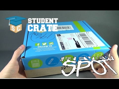 Subscription Spot - Student Crate Boys Subscription Box OPENING!