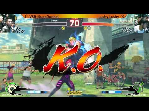 VSB|SupaDonkei vs Lushy Lushy - SSF4AE Singles - Vancouver Street Battle Vol.7