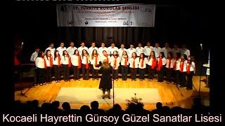 preview picture of video 'Kocaeli Hayrettin Gürsoy Güzel Sanatlar Lisesi Çoksesli Korosu - 17. Türkiye Korolar Şenliği'
