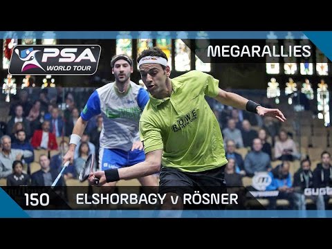 "That Was Awesomely Read By Elshorbagy" - MegaRallies #150 - Elshorbagy v Rösner