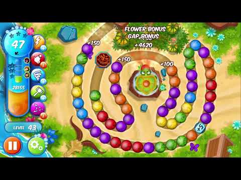 Woka Woka Marble Shooter level 41-45 - Game mini