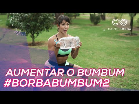 Aumentar o Popô com #BorbaBumbum2 - Dia 1 - Treino Gluteos - Carol Borba