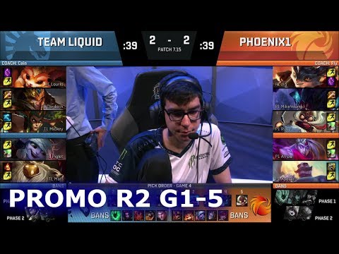 Liquid vs Phoenix1 Game 5 | Round 2 Promotion/Relegation S7 NA LCS Summer 2017 | TL vs P1 G5 1080p