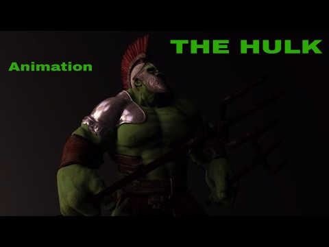 Hulk CGI Animation in Daz Studios Scene🎬