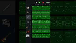 【GarageBand】踊れる曲を作ったらパラッパラッパーみたいになった #shorts #dtm
