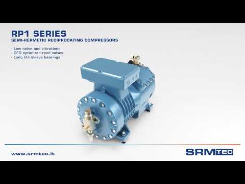 RP1 Series - Semi-hermetic reciprocating Compressor