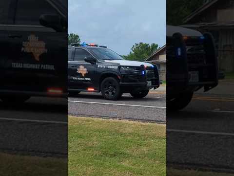 Texas DPS #responding to assist another #trooper with a #pursuit
