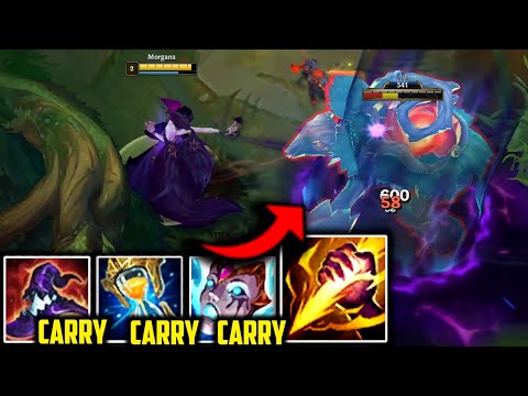 MORGANA JUNGLE GANKS ARE TOO GOOD👌 (FULL HP FULL CLEARS🔥) Morgana Jungle Season 13 League of Legends