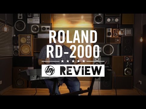 &rlm;פסנתר חשמלי Roland RD2000 רולנד תמונה 3