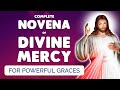 🙏 NOVENA of DIVINE MERCY 2024 🙏 Powerful Prayer with 9 Rosaries