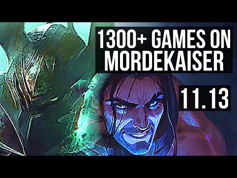 MORDEKAISER vs SYLAS (TOP) (DEFEAT) | 2.1M mastery, 1300+ games, 6 solo kills | BR Diamond | v11.13
