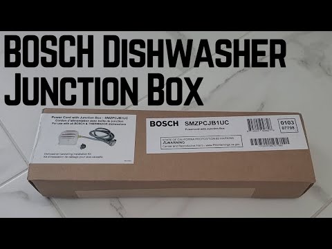 How To : Connect BOSCH | Thermador Dishwasher with Junction Box Part #: 11031987