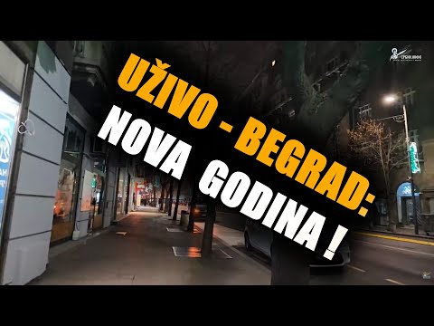 Uživo - Beograd (Srbija):  Srećna Nova godina! Vučić proterao ljude sa ulica, turista nikad manje